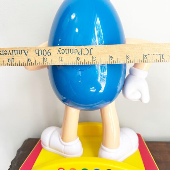M&M’s Mars Blue Character Candy Display 15” Tall Collectible Display Figure - Picture 5 of 6